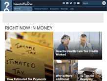 Tablet Screenshot of money.howstuffworks.com