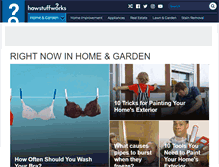 Tablet Screenshot of home.howstuffworks.com