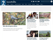 Tablet Screenshot of howstuffworks.com