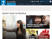 Tablet Screenshot of people.howstuffworks.com