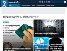 Tablet Screenshot of computer.howstuffworks.com